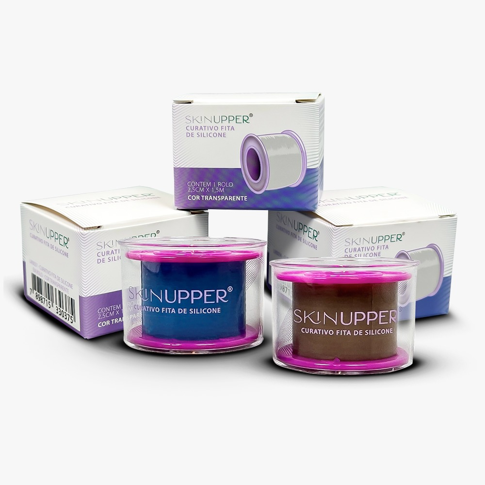 Curativo Fita de Silicone em Rolo