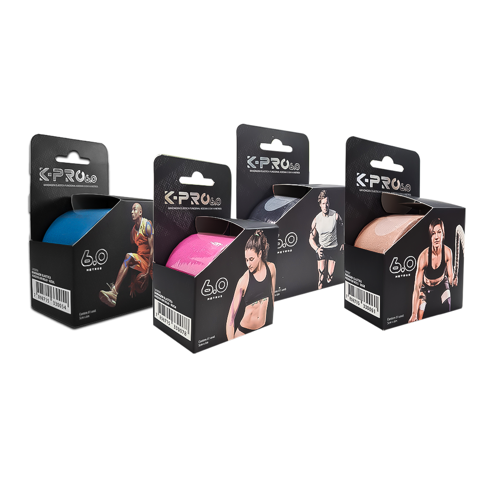 Fita de Cinesiologia K-PRO 6.0
